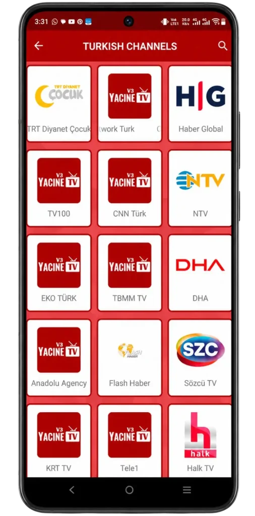 Turkish Channels